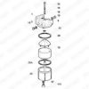 PERKINS 2656AOO2 Fuel filter